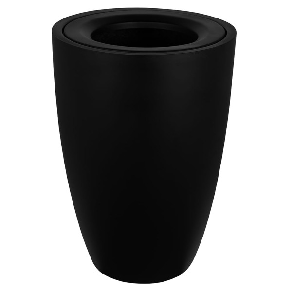 Encontraproduto.com.br - Lixeira Fibra Vidro 100L com Tampa Vazada Astra