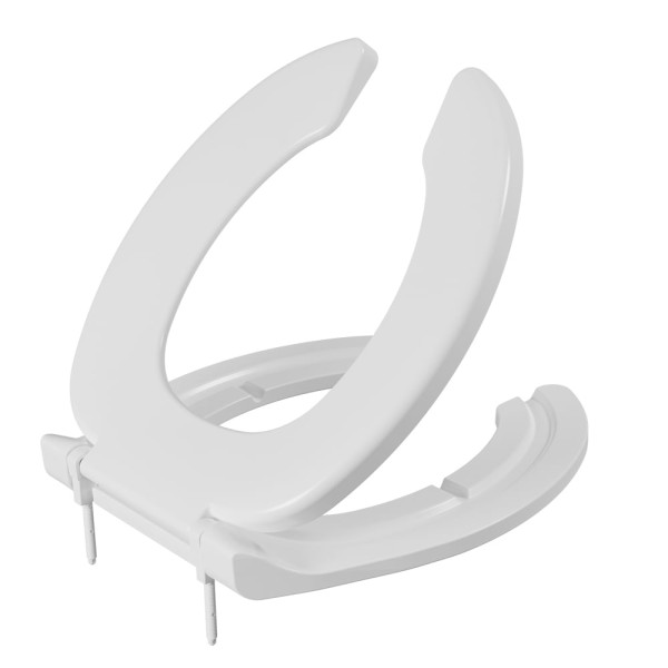 Assento Almofadado para Cadeira de Banho Branco Astra
