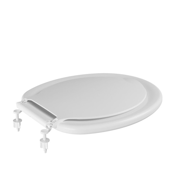 Encontraproduto.com.br - Assento Sanitário Almofadado Slim com Tampo Reduzido Astra