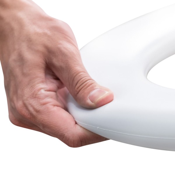 Encontraproduto.com.br - Assento Sanitário Oval Almofadado Decorado Frase 