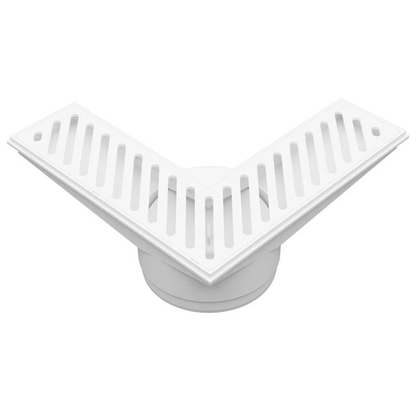 Encontraproduto.com.br - Ralo de Canto Branco Astra