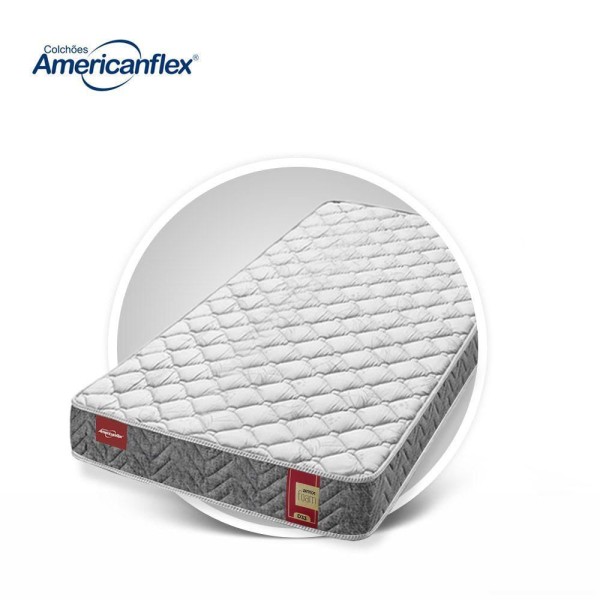 Encontraproduto.com.br - Colchão Amx Foam Espuma D33 Americanflex Solteiro 88x188x14cm - Super Combo Feito Pra Você
