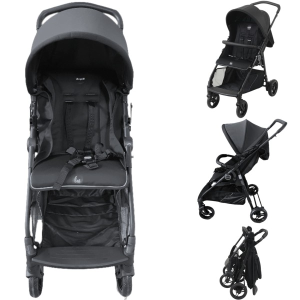 Encontraproduto.com.br - Carrinho de Bebe Moises com Bebe Conforto Burigotto Lui Grafite