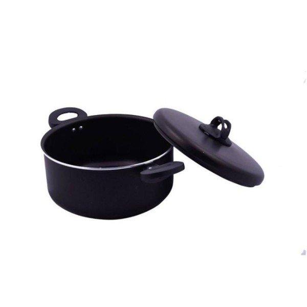 Encontraproduto.com.br - Caçarola de Alumínio Antiaderente com Asa 18cm Eterna Nigro