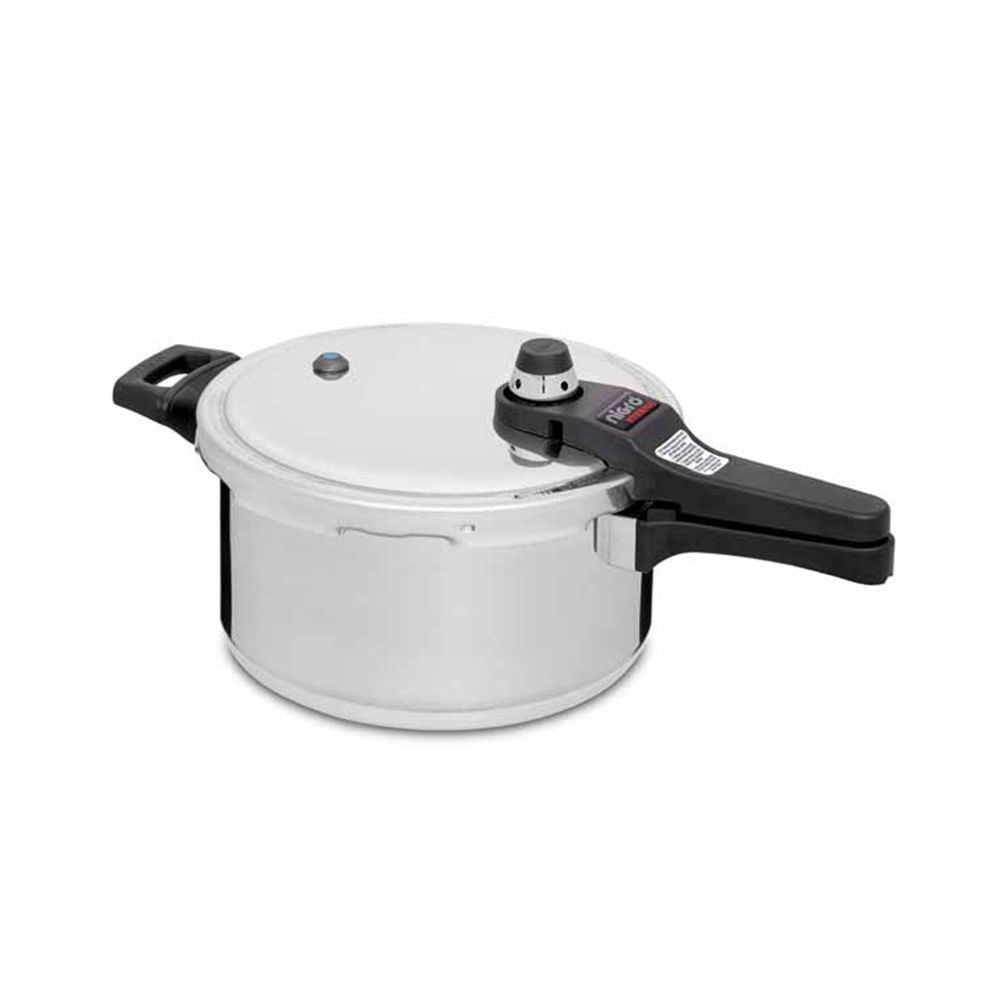 Encontraproduto.com.br - Panela de Pressão 4,5 L Nigro Eterna Fechamento Externo em Alumínio Polida