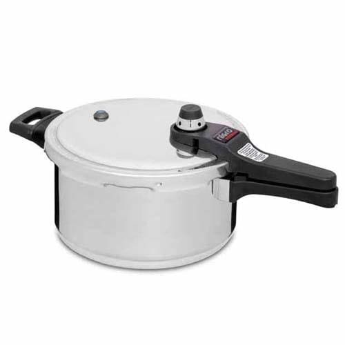 Encontraproduto.com.br - Panela de Pressão 4,5 L Nigro Eterna Fechamento Externo em Alumínio Polida
