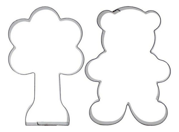 Encontraproduto.com.br - Kit Cortador Urso/Árvore M (403) com 2 un - RR