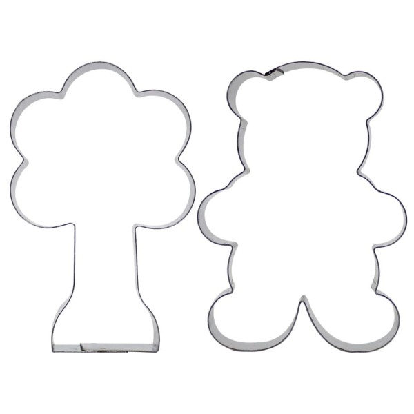 Encontraproduto.com.br - Kit Cortador Urso/Árvore M (403) com 2 un - RR