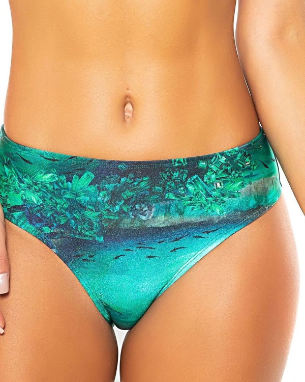Encontraproduto.com.br - Calcinha Alta Básica Esmeralda