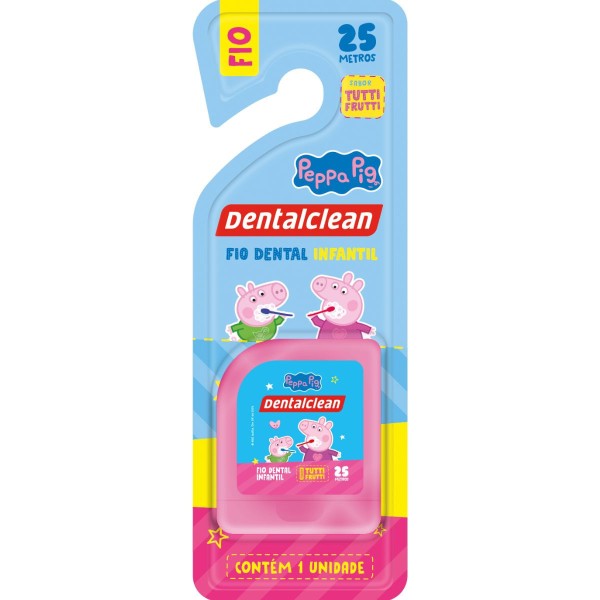 Encontraproduto.com.br - KIT GEL DENTAL + ESCOVA + FIO DENTAL + ENXAGUANTE - PEPPA