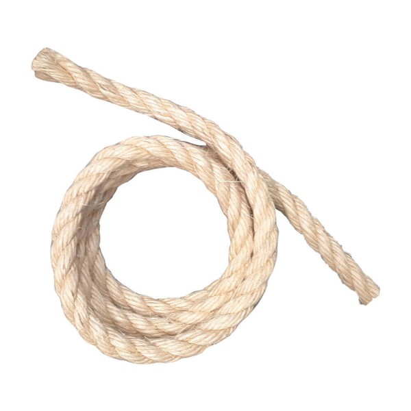 Encontraproduto.com.br - Corda de Sisal Elastobor Natural Biodegradavel 6MM