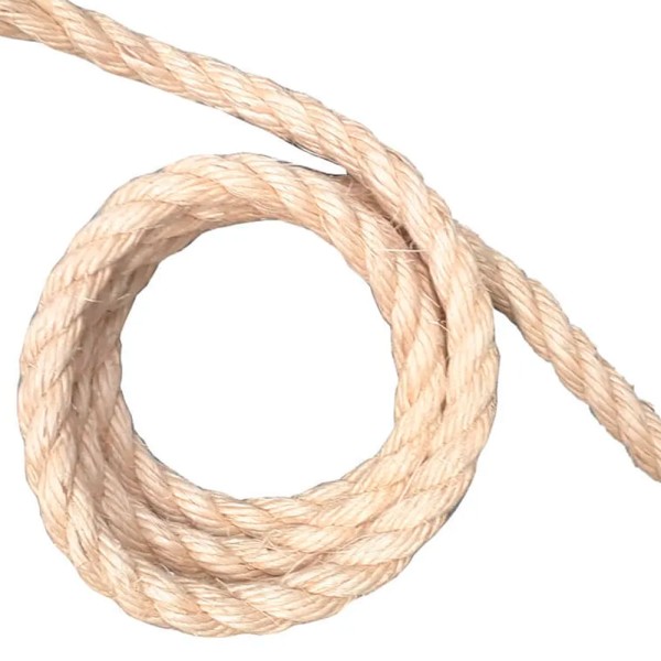 Corda de Sisal Elastobor Natural Biodegradavel 6MM