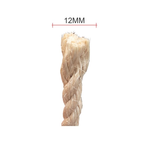 Encontraproduto.com.br - Corda de Sisal Elastobor Natural Biodegradavel 12MM