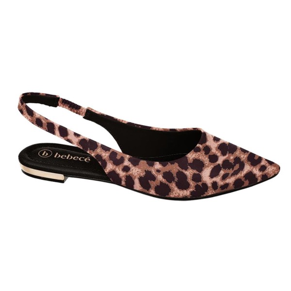 Encontraproduto.com.br - Sapatilha Feminina Bico Fino Elástico Bebece