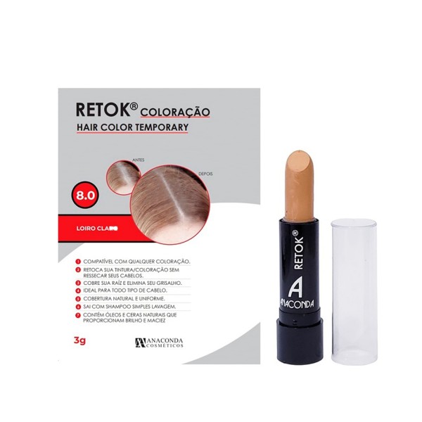 Retok Color 8.0 Louro Claro