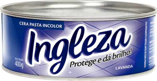 Cera em Pasta Incolor 400g - Ingleza