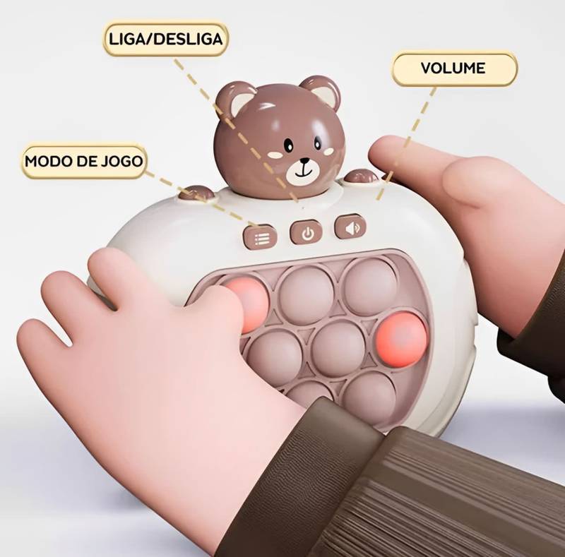 Encontraproduto.com.br - Jogo Pop It Funny Speed Push Eletrônico Diversos Modelos