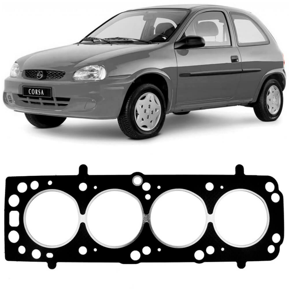 Encontraproduto.com.br - Junta Cabeçote Motor Celta 1.0 8v 2001 a 2016 Fibra Sabó