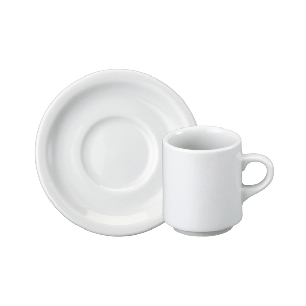 Xícara de Café com Pires Schmidt Arizona 90ml, Porcelana - 050/000