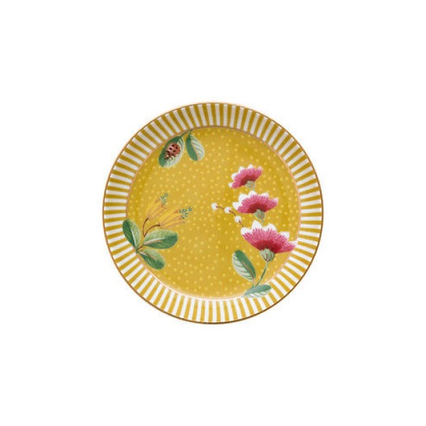 Encontraproduto.com.br - Mini Prato Amarelo La Majorelle 9 cm