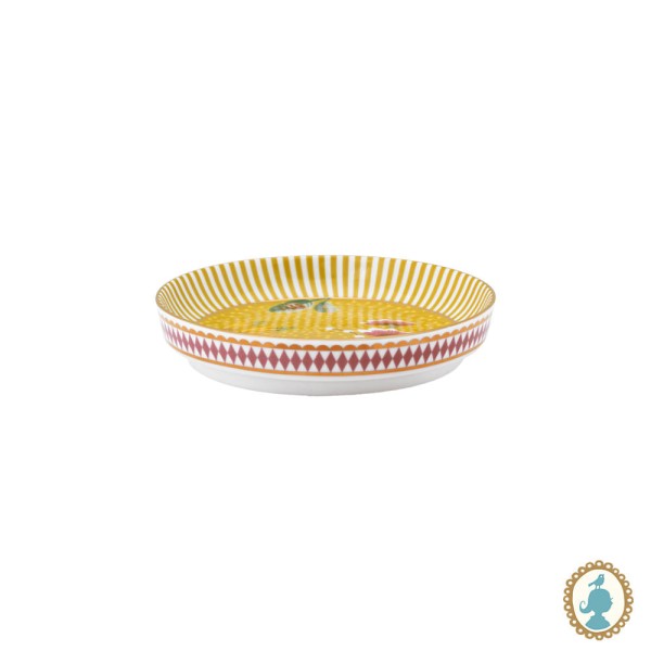 Encontraproduto.com.br - Mini Prato Amarelo La Majorelle 9 cm