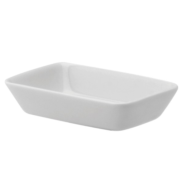 Encontraproduto.com.br - Mini Travessa Retangular Aviação de Porcelana Schmidt 10x7,5 cm