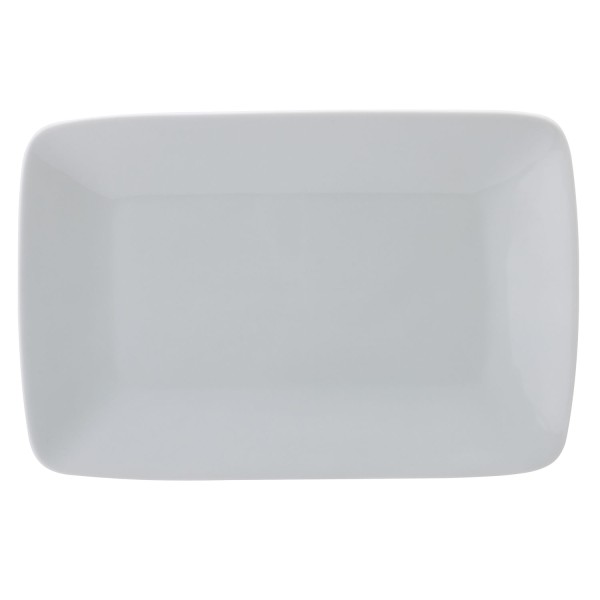 Bandeja Retangular USA de Porcelana Schmidt 27x18 cm