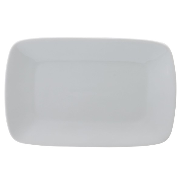 Encontraproduto.com.br - Bandeja Retangular USA de Porcelana Schmidt 24,5x16 cm