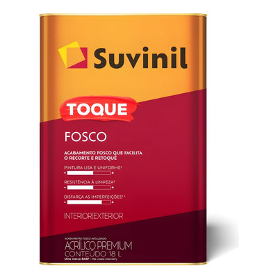 Tinta Acrílica Fosco Completo Gelo 18L Suvinil