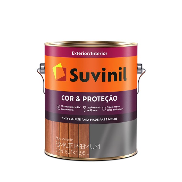 Esmalte Fosco 3,6L Verde Escolar - Suvinil - 53403951 - Unitário