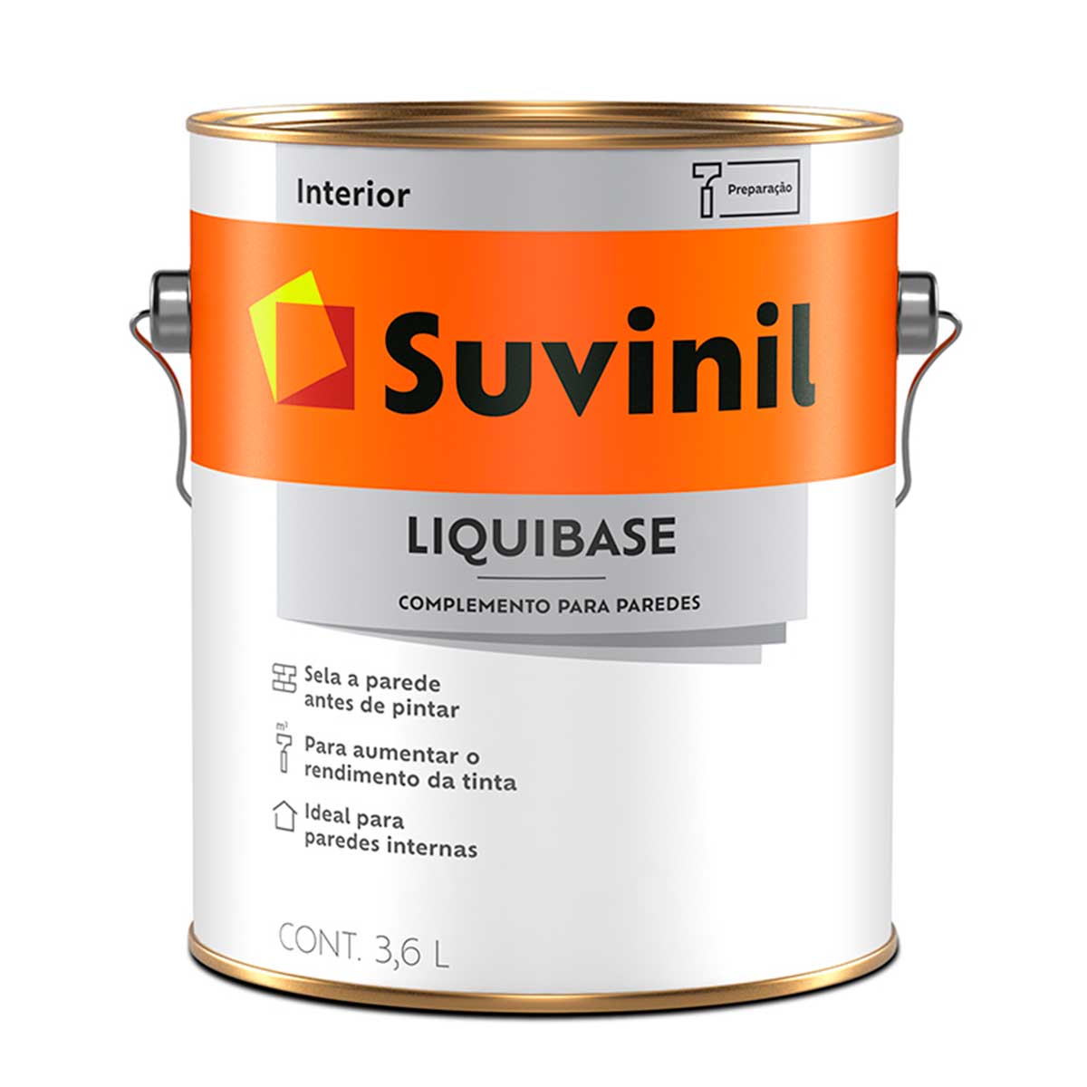 Encontraproduto.com.br - Liqui Base Parede 3.6L - Suvinil - 53443277 - Unitário