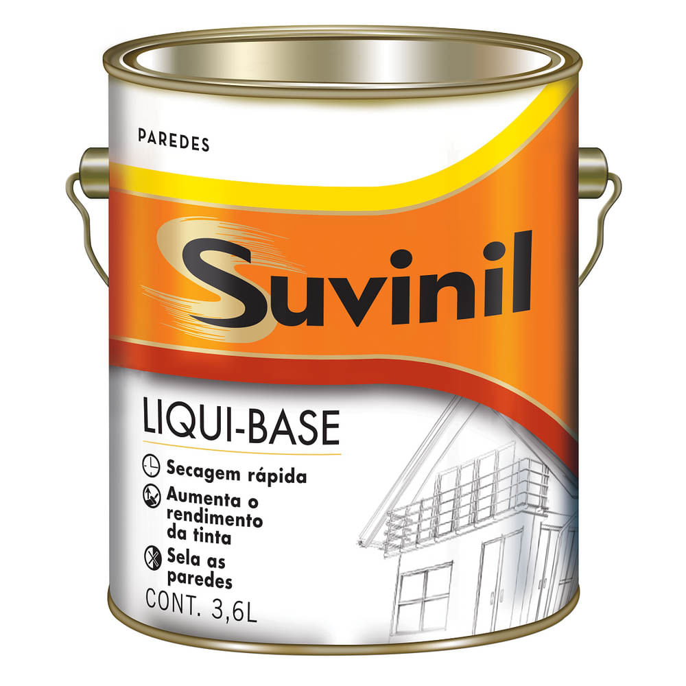 Encontraproduto.com.br - Liqui Base Parede 3.6L - Suvinil - 53443277 - Unitário