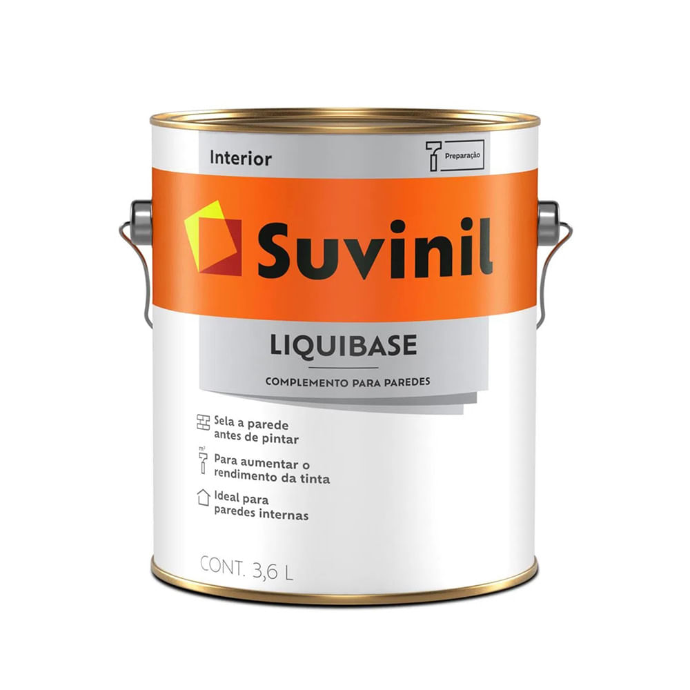 Encontraproduto.com.br - Liqui Base Parede 3.6L - Suvinil - 53443277 - Unitário