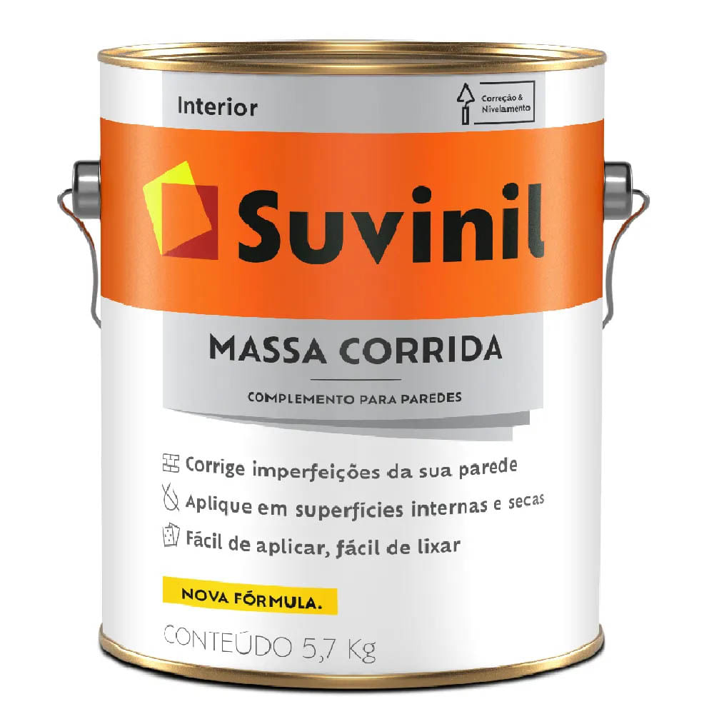 Encontraproduto.com.br - Massa Corrida Para Interior 3,6 Litros Suvinil