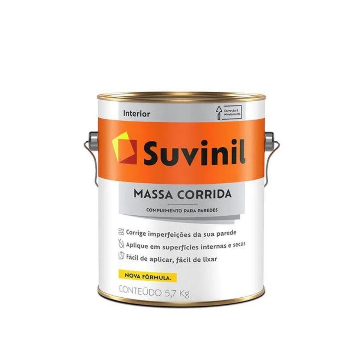 Encontraproduto.com.br - Massa Corrida Para Interior 3,6 Litros Suvinil