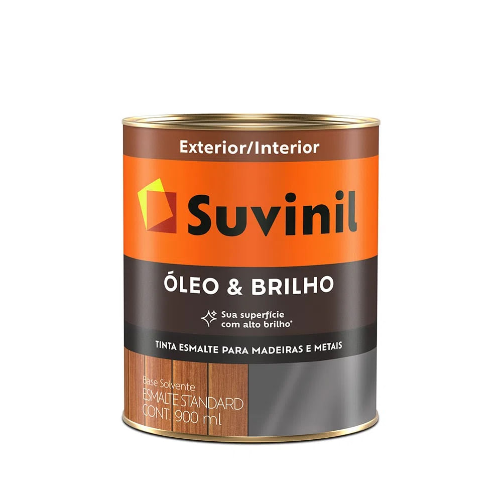 Tinta Suvinil Óleo 0.9lt Marrom Conhaque