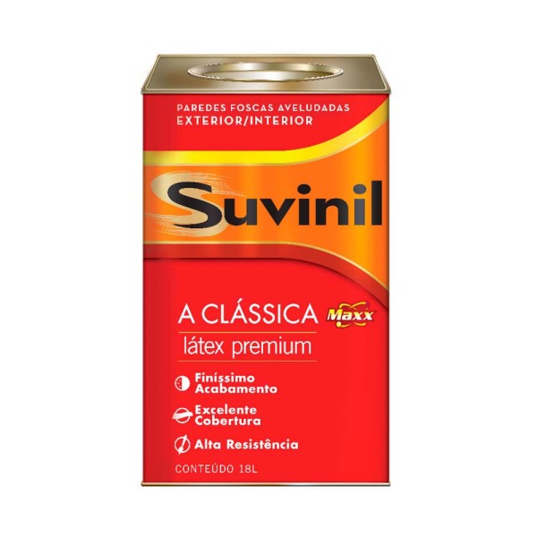 Encontraproduto.com.br - Tinta Látex Clássica Maxx PVA 18 litros vanila Suvinil