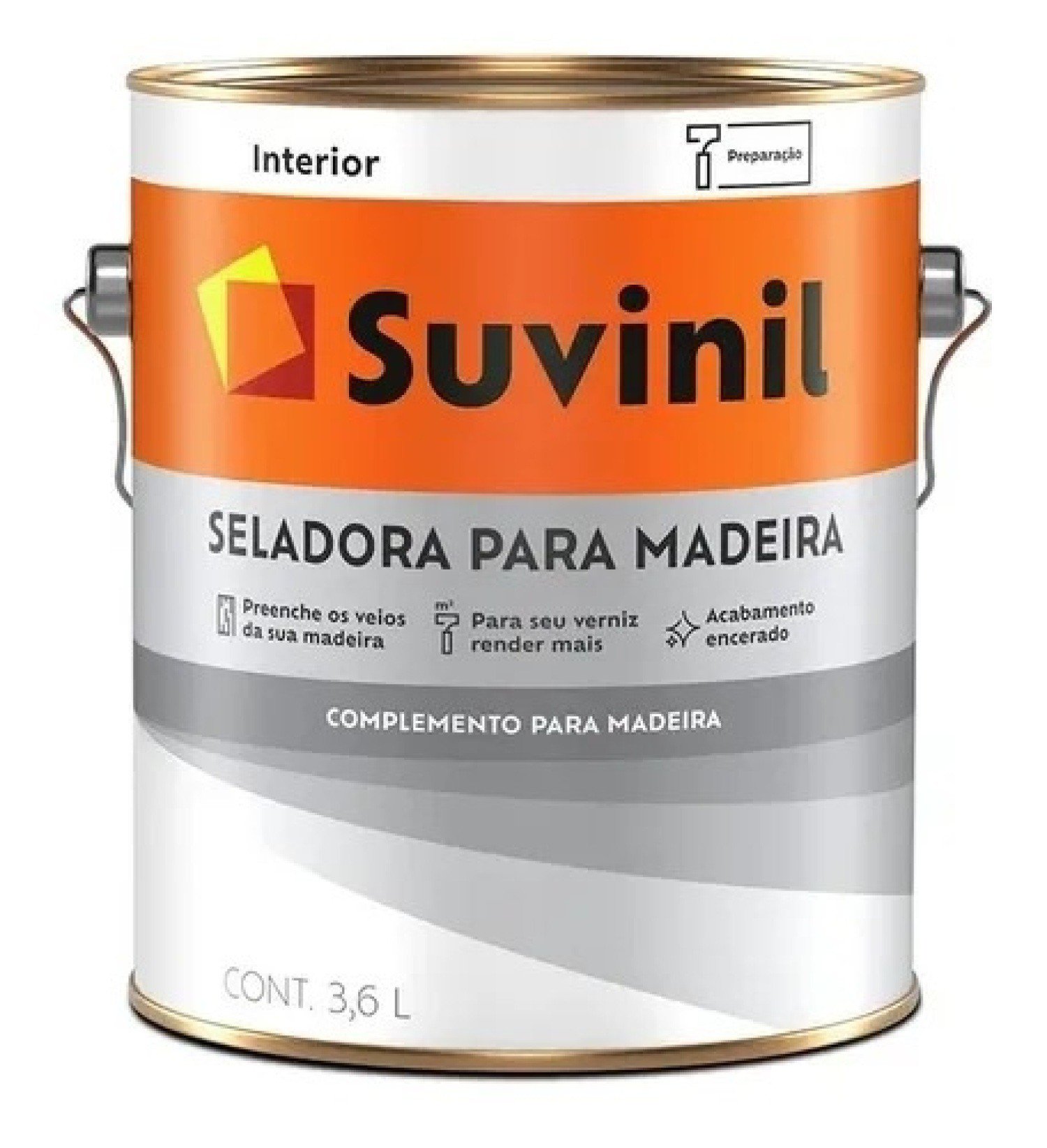 Encontraproduto.com.br - Selador Para Madeira 3,6l Suvinil