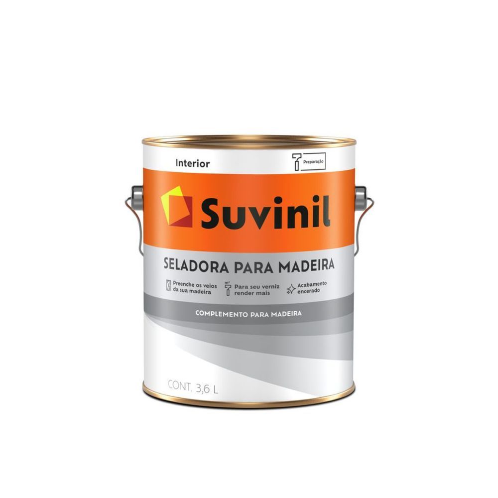 Encontraproduto.com.br - Selador Para Madeira 3,6l Suvinil