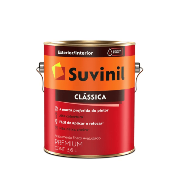 Tinta Suvinil Classica Verde Água 3,600L