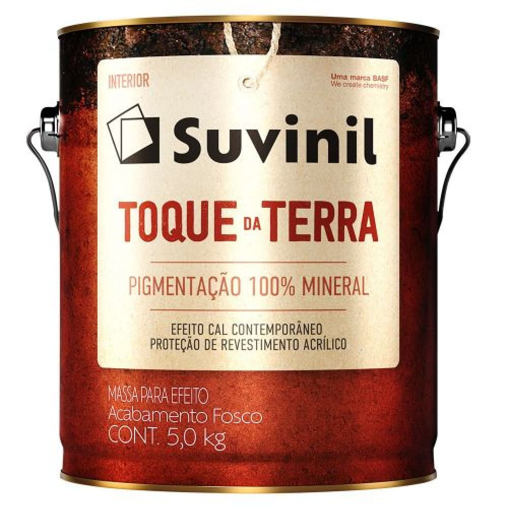 Massa para Efeito Fosco 5kg Toque da Terra Barro do Cerrado Suvinil