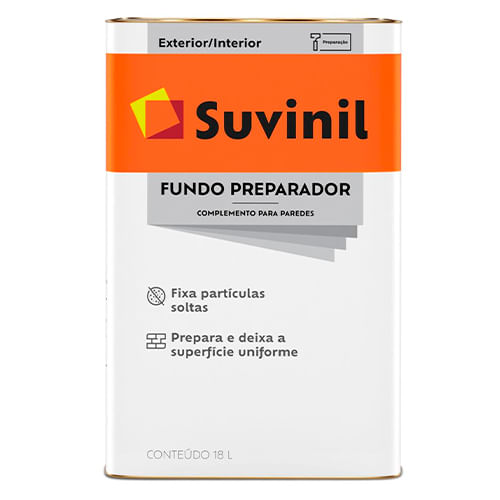 Fundo Preparador de Paredes 18L - SUVINIL