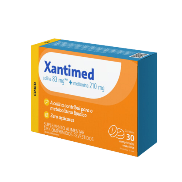 kit 2 Xantimed 30 comprimidos Cimed zero açucar ( xantinon )