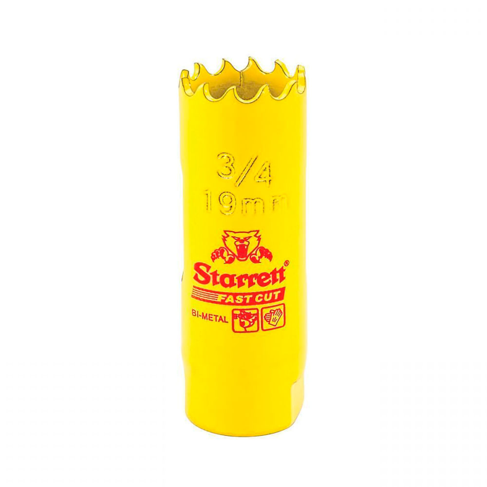 Encontraproduto.com.br - Serra Copo Bi-Metal 19mm Starrett