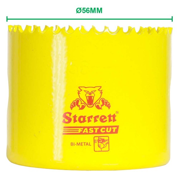 Encontraproduto.com.br - Serra Copo Starrett para Metal Fast Cut 56MM