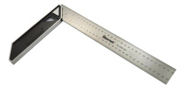 ESQUADRO DE AÇO INOX 25CM STARRETT