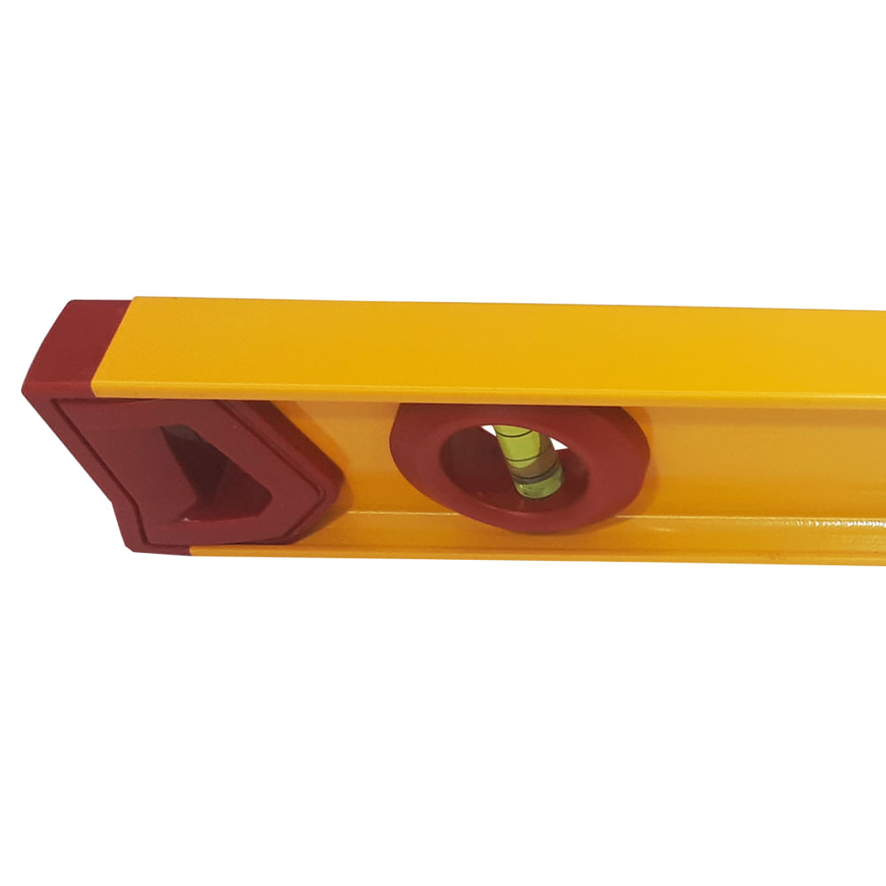 Encontraproduto.com.br - Nivel Starrett de Aluminio com 3 Ampolas 16