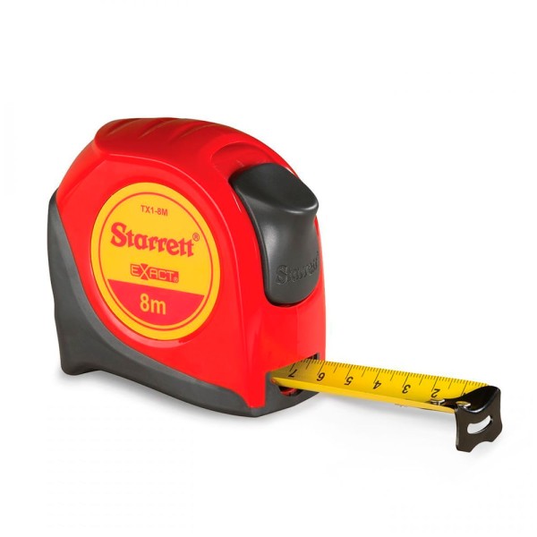 Encontraproduto.com.br - Trena de Bolso Starrett Série Exact KTX1-8M-S 8m