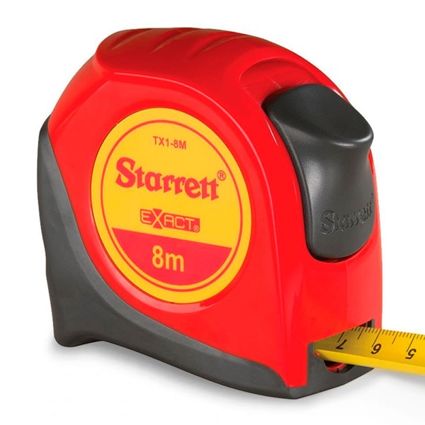 Encontraproduto.com.br - Trena de Bolso Starrett Série Exact KTX1-8M-S 8m