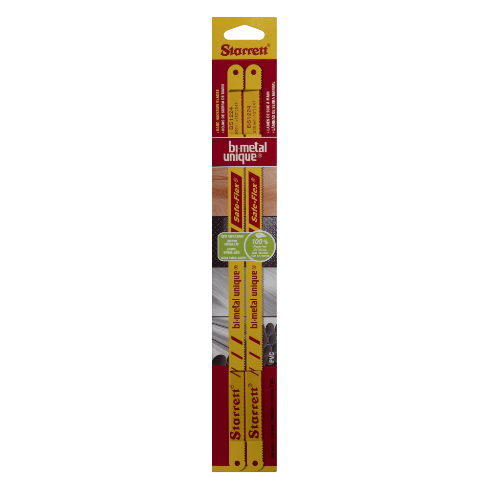 Encontraproduto.com.br - Serra Starret Manual KBS1224-2 Cart.c/2PC BI-Metal.Unique